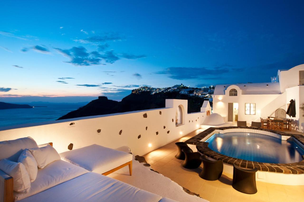Antelmi Luxury Villa Firá Buitenkant foto